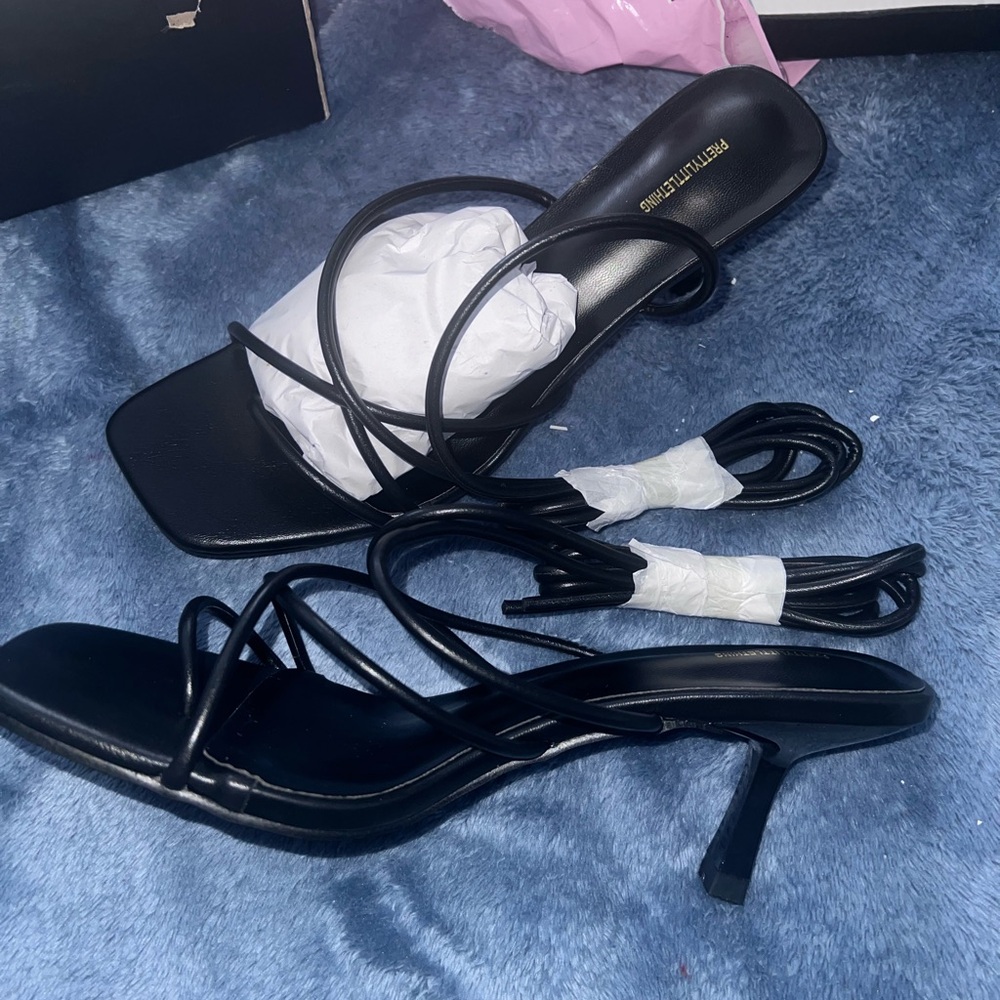 Black Heeled sandal